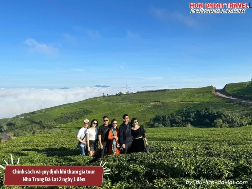 Chính sách và quy định khi tham gia tour Nha Trang Đà Lạt 2n1đ