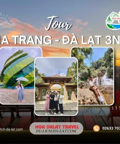 Tour Nha Trang Đà Lạt 3 ngày 2 đêm