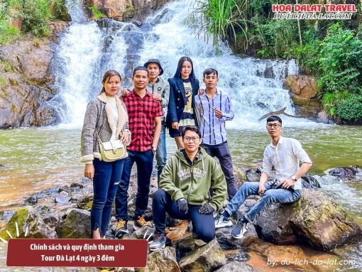 Chính sách và quy định tham gia tour Đà Lạt 4 ngày 3 đêm