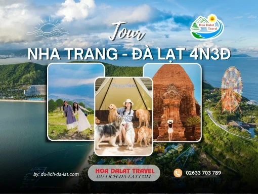 Tour Nha Trang Đà Lạt 4 ngày 3 đêm