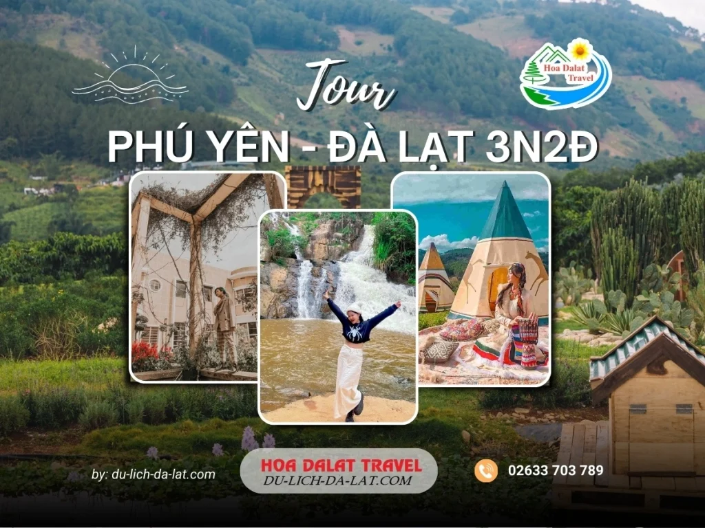 Tour Phú Yên Đà Lạt 3 ngày 2 đêm