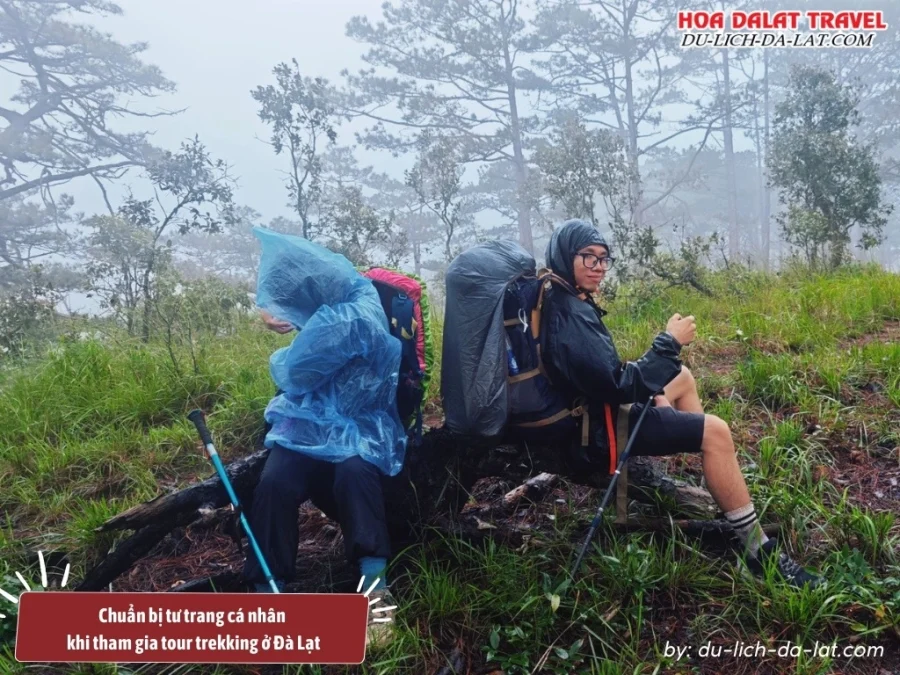 Chuẩn bị tư trang cá nhân khi tham gia tour trekking