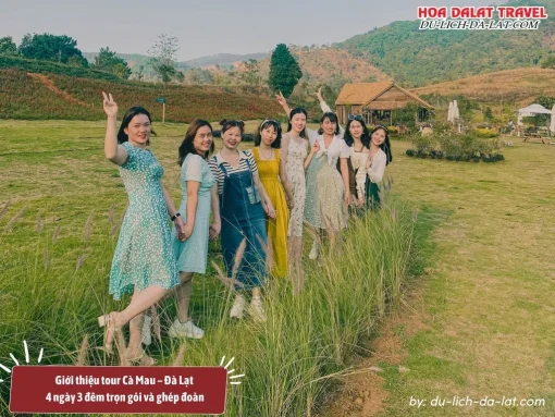 Tour du lịch Cà Mau đi Đà Lạt 4 ngày 3 đêm trọn gói và ghép đoàn của Du-lich-da-lat Com