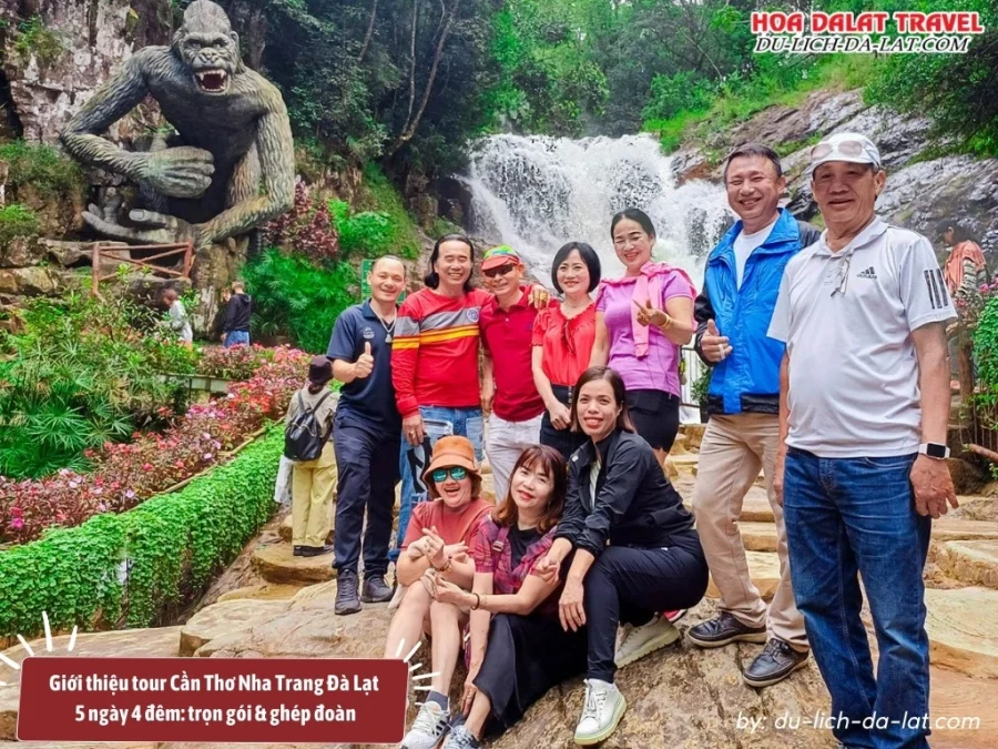 Tour du lịch Cần Thơ đi Nha Trang Đà Lạt 5 ngày 4 đêm trọn gói và ghép đoàn của Du-lich-da-lat Com
