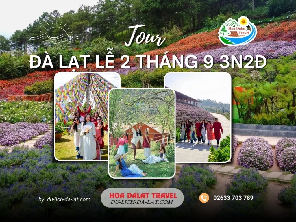 Tour Đà Lạt lễ 2 tháng 9