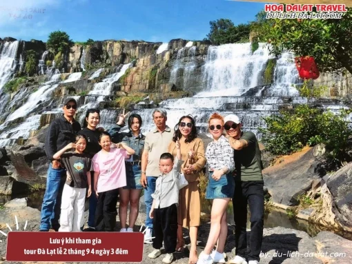 Lưu ý khi tham gia tour Đà Lạt Lễ 2 tháng 9 4N3Đ