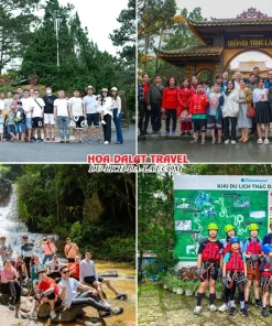 Lịch trình sáng ngày 2 tour Đà Lạt lễ 30 tháng 4 trọn gói 3 ngày 2 đêm tham quan Thiền viện Trúc Lâm Đà Lạt, Thác Datanla