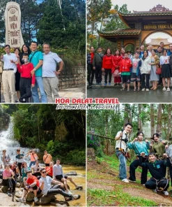 Lịch trình sáng ngày 2 tour Đà Lạt Lễ 30 tháng 4 trọn gói 4 ngày 3 đêm tham quan Thiền viện Trúc Lâm, Thác Datanla