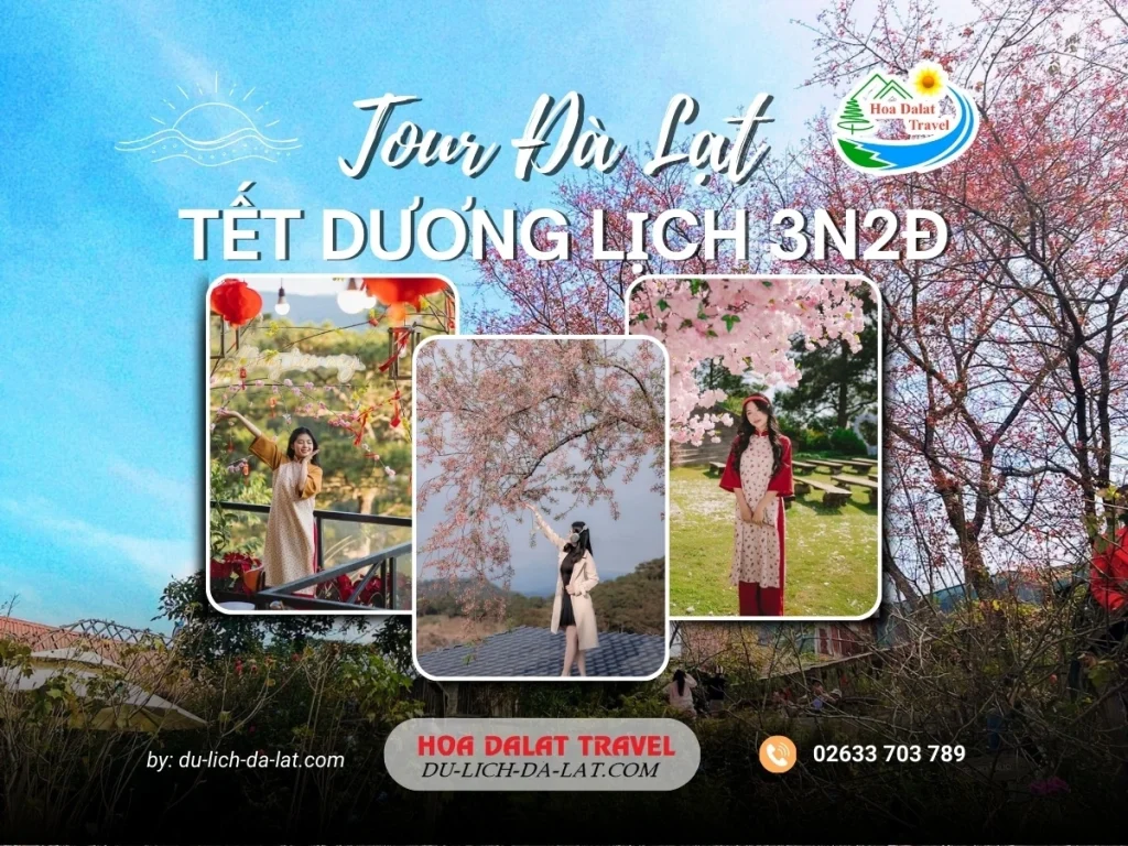 Tour Đà Lạt tết dương lịch 3 ngày 2 đêm