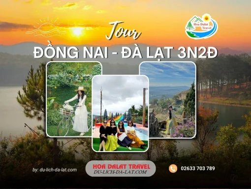 Tour Đồng Nai Đà Lạt 3 ngày 2 đêm