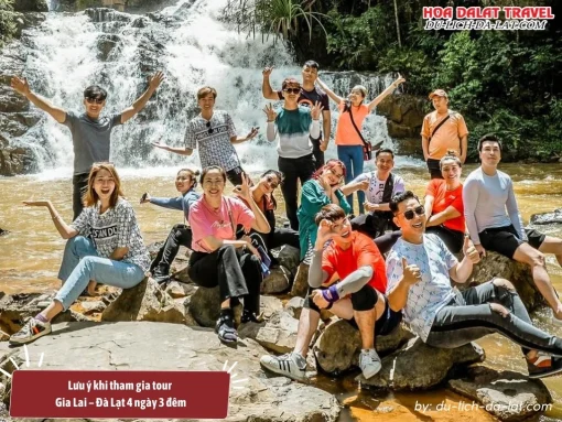 Lưu ý khi tham gia tour Gia Lai Đà Lạt 4N3Đ