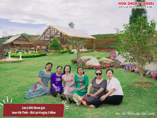 Lưu ý khi tham gia tour Hà Tĩnh Đà Lạt 4N3Đ