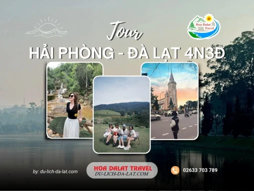 Tour Hải Phòng Đà Lạt 4 ngày 3 đêm