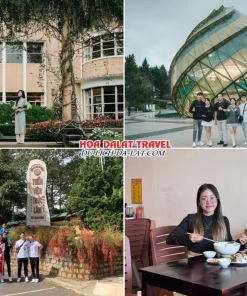 Lịch trình sáng ngày 2 tour Hải Phòng Đà Lạt ghép đoàn 4 ngày 3 đêm tham quan Dinh 3 Bảo Đại, Quảng trường Lâm Viên, Thiền viện Trúc Lâm, thưởng thức bữa trưa