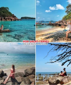 Lịch trình sáng ngày 4 tour Nha Trang Đà Lạt ghép đoàn 5 ngày 4 đêm Khám phá Hòn Mun, Hòn Một Nha Trang