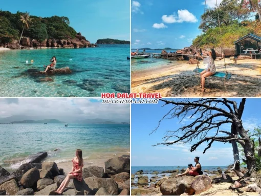 Lịch trình sáng ngày 4 tour Nha Trang Đà Lạt ghép đoàn 5 ngày 4 đêm Khám phá Hòn Mun, Hòn Một Nha Trang