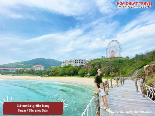 Giá tour ghép đoàn Nha Trang Đà Lạt 5 ngày 4 đêm từ 3.200.000 đồng đến 5.200.000 đồng 1 người