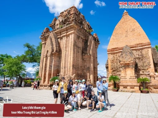 Lưu ý khi tham gia tour Nha Trang Đà Lạt 5N4Đ