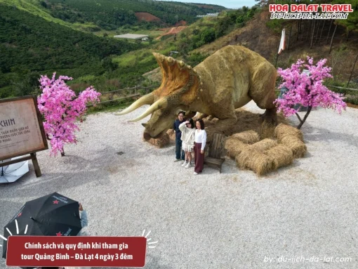 Chính sách và quy định khi tham gia tour Đà Lạt 4 ngày 3 đêm đi từ Quảng Bình