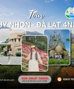 Tour Quy Nhơn Đà Lạt 4 ngày 3 đêm