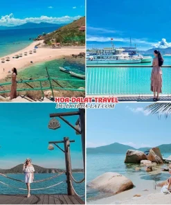 Lịch trình sáng ngày 1 tour Sài Gòn Nha Trang Đà Lạt ghép đoàn 5 ngày 4 đêm tự do tham quan các điểm thú vị ở trung tâm thành phố Nha Trang