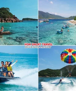 Lịch trình sáng ngày 2 tour Sài Gòn Nha Trang Đà Lạt ghép đoàn 5 ngày 4 đêm Khám phá Hòn Mun, Hòn Một Nha Trang