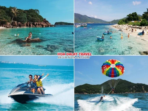 Lịch trình sáng ngày 2 tour Sài Gòn Nha Trang Đà Lạt ghép đoàn 5 ngày 4 đêm Khám phá Hòn Mun, Hòn Một Nha Trang