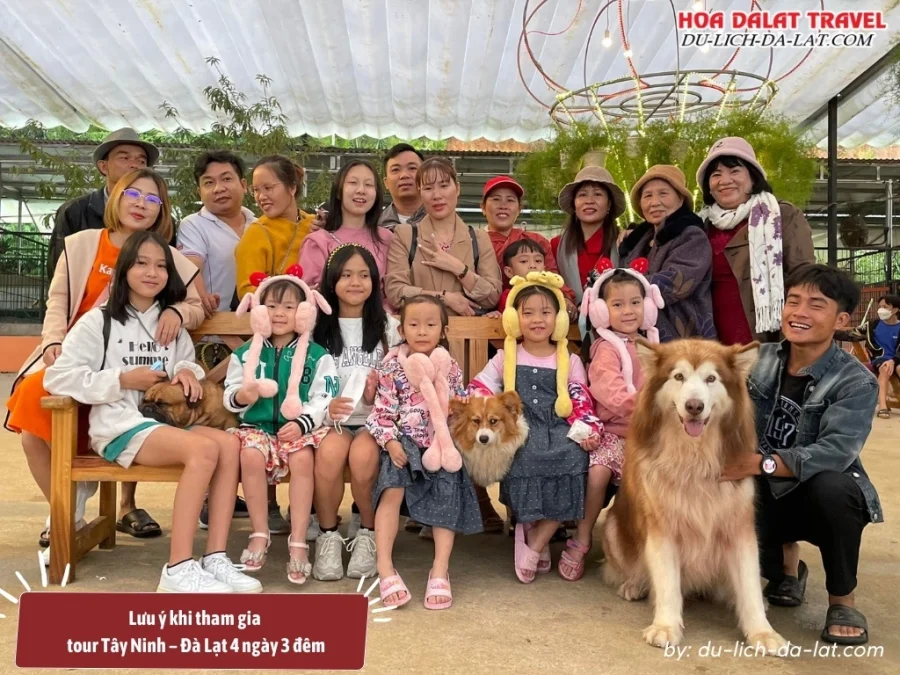 Lưu ý khi tham gia tour Tây Ninh Đà Lạt 4N3Đ