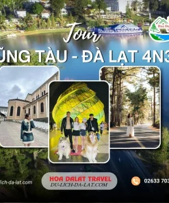 Tour Vũng Tàu Đà Lạt 4 ngày 3 đêm