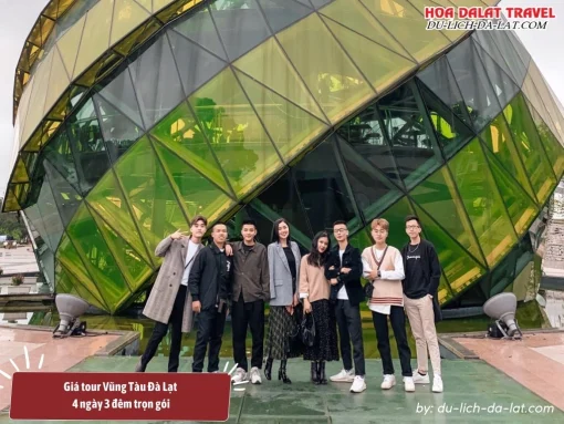 Giá tour Vũng Tàu Đà Lạt 4 ngày 3 đêm trọn gói là 3.550.000 đồng 1 người