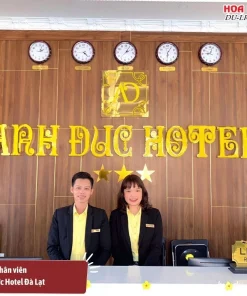 Nhân viên Anh Đức hotel Đà Lạt chu đáo, nhiệt tình, chuyên nghiệp