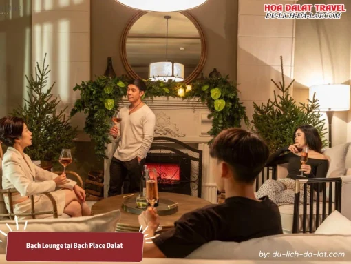 Bạch Lounge là nơi lý tưởng để thư giãn, có thể thưởng thức đồ uống và các món ăn nhẹ