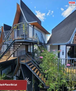 Kiến trúc Bạch Place Dalat tinh tế và độc đáo, mang đậm nét hoài cổ và lãng mạn