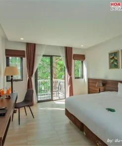 Phòng nghỉ Cereja Hotel Cereja Hotel & Resort Đà Lạt và Resort Đà Lạt trang bị đầy đủ tiện nghi hiện đại, với tầm nhìn hướng ra hồ hoặc rừng thông