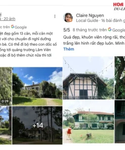 Đánh giá của khách hàng về Dalat Cadasa Resort dựa trên Google Maps