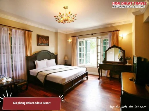 Giá phòng Dalat Cadasa Resort từ 850.000 đến 16.700.000 đồng 1 đêm