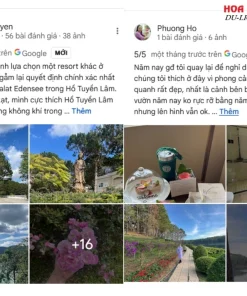 Đánh giá của khách hàng về Dalat Edensee Lake Resort và Spa dựa trên Google Maps