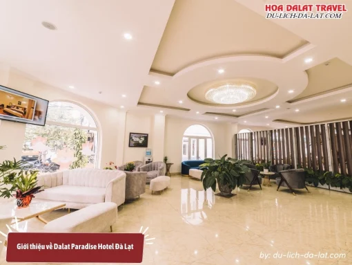 Dalat Paradise Hotel là khách sạn 3 sao sang trọng, trang nhã