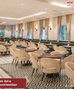 Golden Imperial Hotel đa dạng tiện ích dịch vụ như nhà hàng cao cấp
