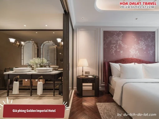 Giá phòng Golden Imperial Hotel từ 2,250,000 đồng đến 50,000,000 đồng 1 đêm