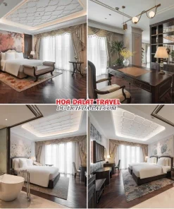Các phòng nghỉ của Golden Imperial Hotel Đà Lạt