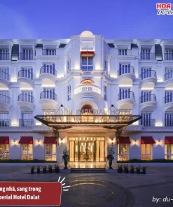 Thiết kế Golden Imperial Hotel Đà Lạt tân cổ điển châu Âu trang nhã, sang trọng
