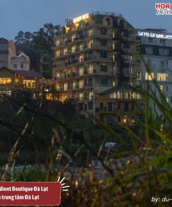 Goldient Boutique Hotel có vị trí gần trung tâm Đà Lạt