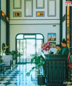 Lễ tân 24/7 tại khách sạn Goldient Boutique Đà Lạt