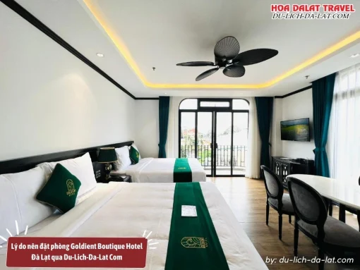 Lý do nên đặt phòng khách sạn Goldient Boutique Hotel Đà Lạt qua Du-Lich-Da-Lat Com