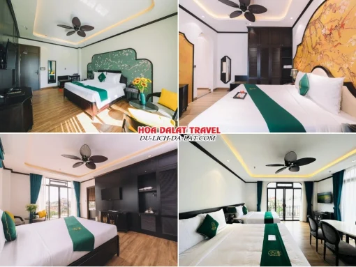 Các loại phòng tại Goldient Boutique Hotel Đà Lạt