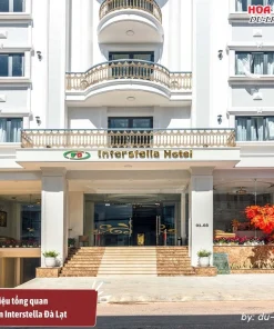 Interstella là khách sạn 3 sao ở Đà Lạt với lối kiến trúc sang trọng, hiện đại, mang dấu ấn phương Tây