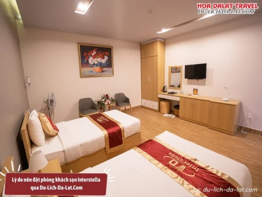 Lý do nên đặt phòng khách sạn Interstella qua Du-Lich-Da-Lat Com