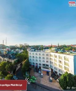 Khách sạn 3 sao Ngọc Phát Đà Lạt với kiến trúc thanh lịch, hiện đại