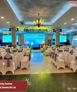 Nhà hàng Sammy tại khách sạn Sammy Đà Lạt có sức chứa khoảng 700 khách, lý tưởng để tổ chức các sự kiện lớn